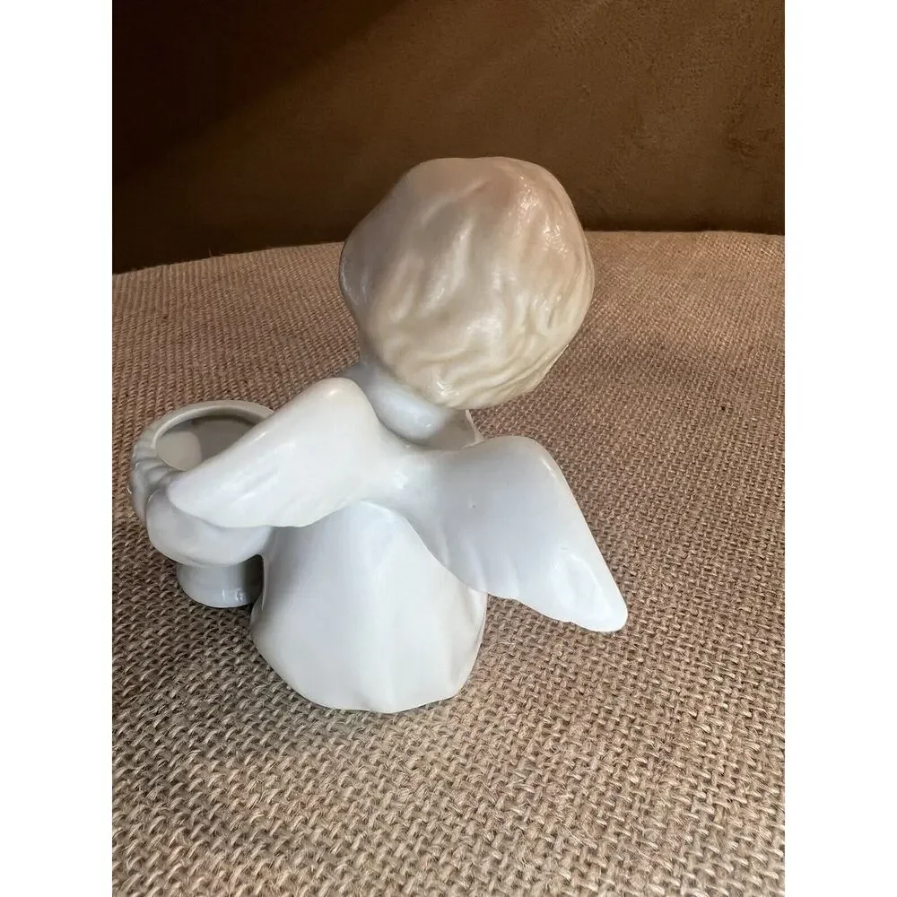 Vintage Fitz and Floyd Japan 1981 Angel Candlestick